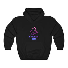 Load image into Gallery viewer, Neon Chicken Bell Unisex Hooded Sweatshirt