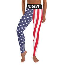 Load image into Gallery viewer, USA Yoga Leggings