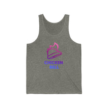 Load image into Gallery viewer, Neon Chicken Bell Unisex Jersey Tank
