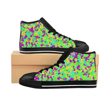 Load image into Gallery viewer, 80’s Camouflage Pattern Men&#39;s High-top Sneakers
